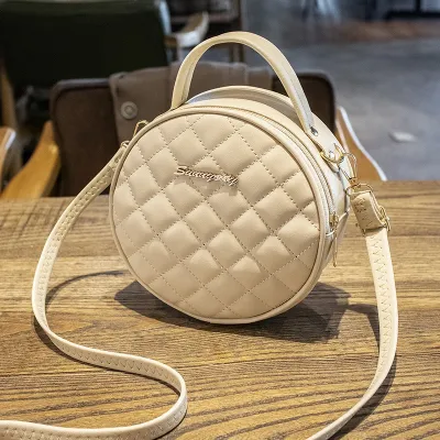 Fashion Vintage Small Round Crossbody Bag